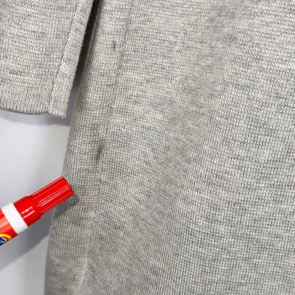 J Crew Women's Juliette Wool Blend Collarless Sweater Blazer Small Heather Gray - Picture 13 of 16